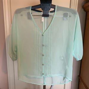 Tini Lili button down blouse